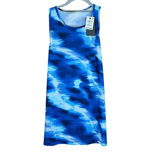 Ideology Women's Athletic Sleeveless Racerback Blue Top Sz S - Picture 1 of 9